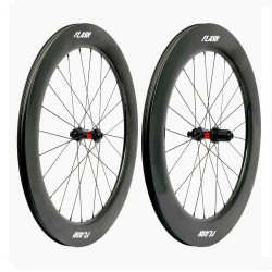 700C 88x25mm Tubeless  Hookless / Tubular Road Bicycle Carbon Wheels DT SWISS Hub